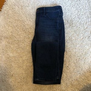 Hollister High Rise Dark Wash Jeggings